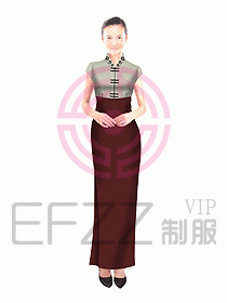 中餐迎賓制服260