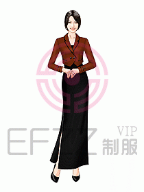 中餐迎賓制服318