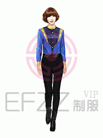 夜總會服務(wù)員服裝128