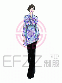 中餐服務員制服852