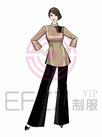 中餐服務(wù)員制服898