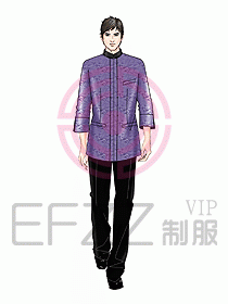 酒店中餐服務員制服設計931