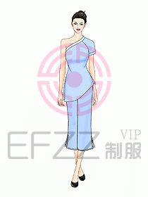 按摩技師服547