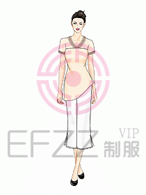 按摩技師服551