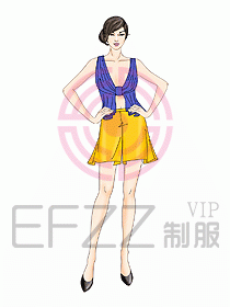 按摩技師服628