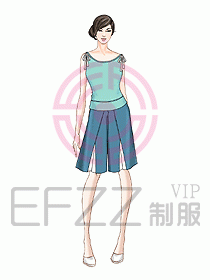 按摩技師服665