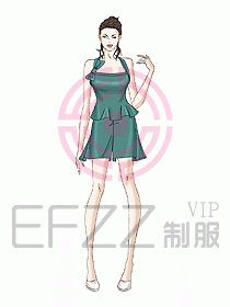 按摩技師服674