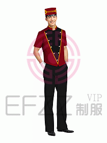 門童服裝設(shè)計(jì)圖371