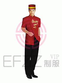 門(mén)童服裝設(shè)計(jì)圖388