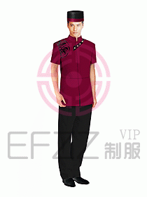 門童服裝設(shè)計圖456
