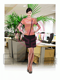 專賣店?duì)I業(yè)員服裝654