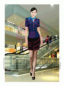 營業員制服713