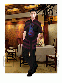 酒店中餐服務(wù)員制服951