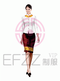 水療會所服務(wù)員制服234
