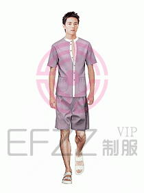 按摩技師服設計圖709