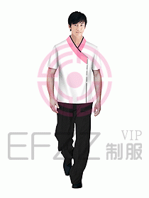桑拿按摩技師服裝733