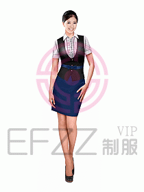 女職業(yè)裝馬夾設(shè)計(jì)圖183