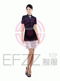 酒店中餐服務員制服設計圖957