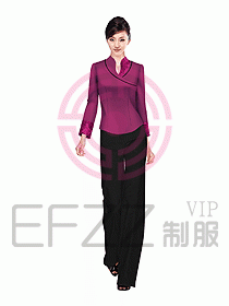 酒店中餐服務(wù)員制服設(shè)計(jì)圖995