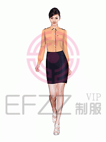 西餐服務(wù)員制服設(shè)計圖636