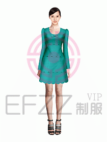 珠寶營(yíng)業(yè)員制服設(shè)計(jì)圖937