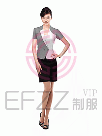 酒店部門經(jīng)理西服設(shè)計(jì)圖210