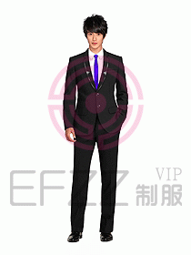 酒店部門經(jīng)理西服設(shè)計圖215