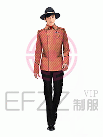 酒店門童制服設計圖603
