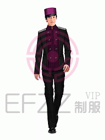 酒店門(mén)童制服設(shè)計(jì)圖607