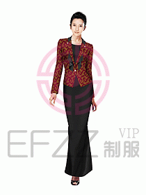 西餐咨客制服設計圖278
