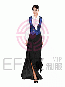 酒店西餐咨客制服300