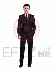 酒店經理職業裝西服277