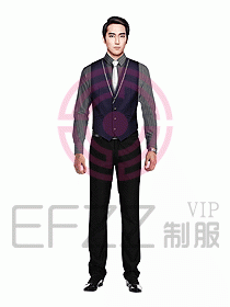 男職業(yè)裝馬夾設(shè)計圖055