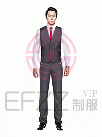 男職業(yè)裝馬夾設(shè)計(jì)圖066