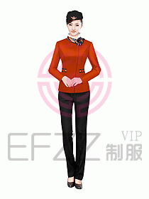 空姐服裝設計效果圖357