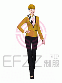空姐服裝設計效果圖375