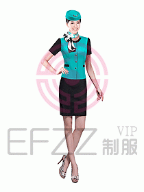 空姐服裝設(shè)計效果圖403
