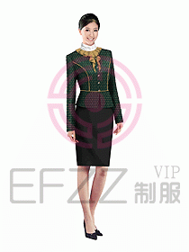 酒店總臺大堂制服設計圖412