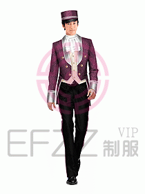 酒店門(mén)童制服設(shè)計(jì)效果圖659