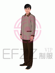 酒店客服服務員制服設計效果圖300