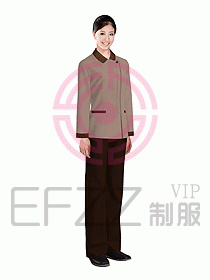 酒店客服服務員制服設計效果圖301