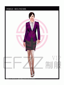女時尚秋冬職業(yè)裝設(shè)計圖691
