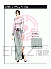 西餐咨客制服設(shè)計(jì)圖320