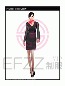 商城營(yíng)業(yè)員服裝設(shè)計(jì)圖968