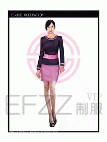 商城營業(yè)員服裝設計圖972