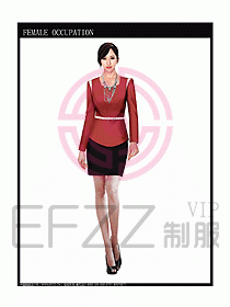 商城營(yíng)業(yè)員服裝設(shè)計(jì)圖981