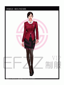 商城營業(yè)員服裝設(shè)計圖995