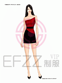 KTV男女服務員制服設計圖422