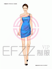 KTV男女服務員制服設計圖426