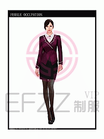 時尚職業女西服設計圖707